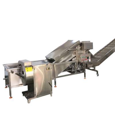 potato french fries automatic making machine